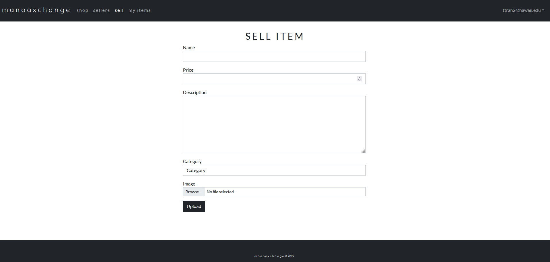 Sell Item